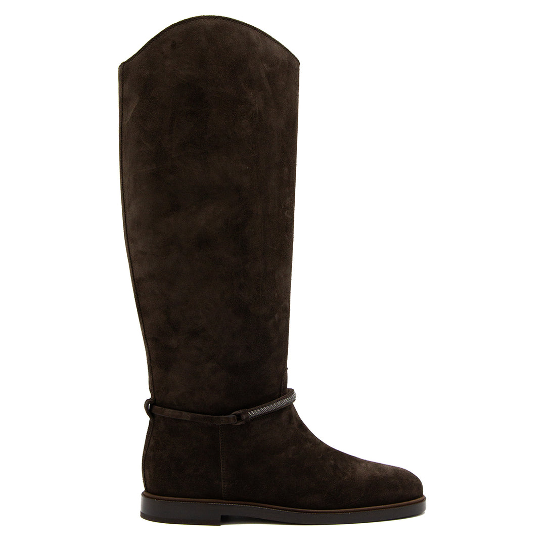 Brunello Cucinelli Boots - BROWN | dffe7aae310e00aa017f6db43e1a820924da6921