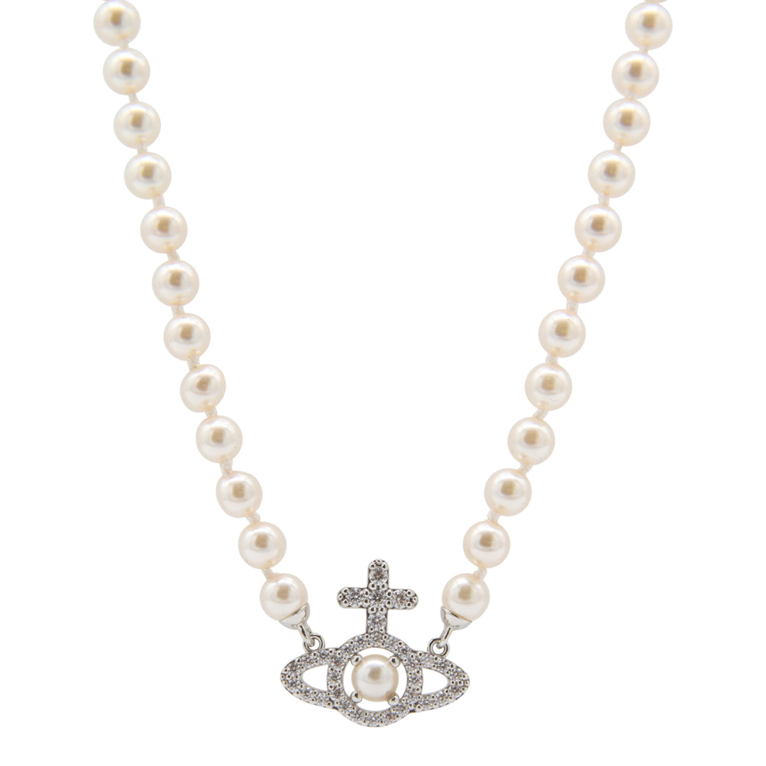 Vivienne Westwood Bijoux - PLATINUM/WHITE/CREAMROSE PEARL | 0fe34257627de81e9357efa3be55a4429ec5ffaf