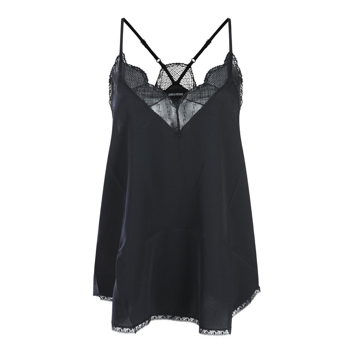Zadig & Voltaire Top - BLACK | aa67af9413fc9f1407029c6655d2e31f0ffb9b60