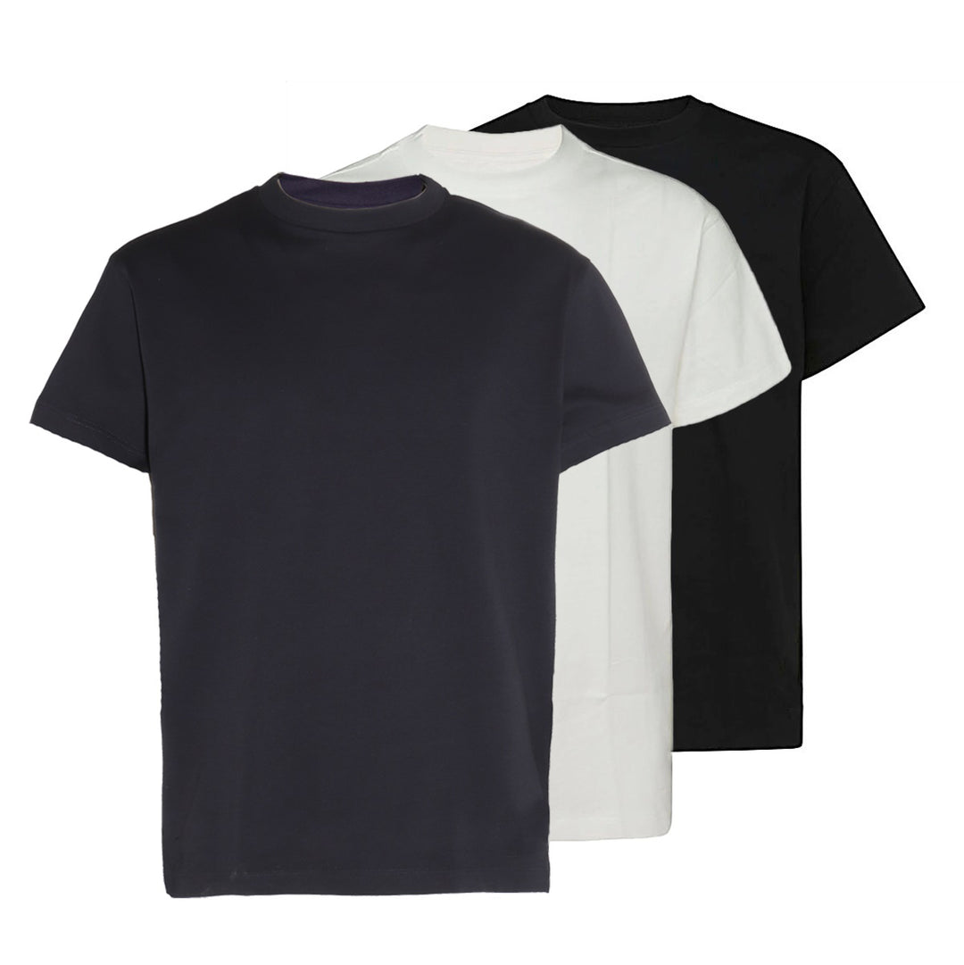 Jil Sander T-shirts and Polos - BLACK+WHITE+NAVY | 20095e98f67abca16aca69c45b4fb642558cb9dc