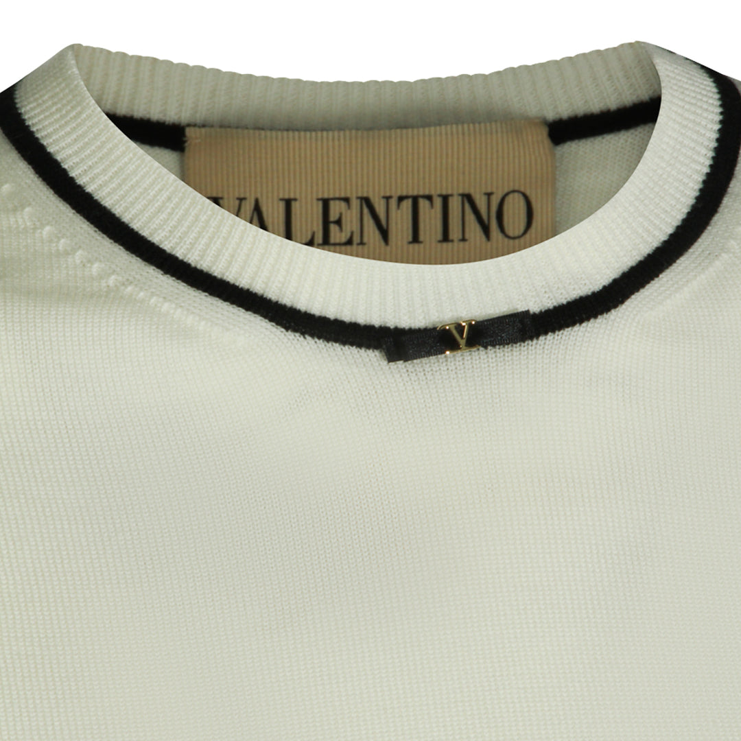 Valentino Sweaters - AVORIO/NERO | 7520babc11b76891abd2a3c2e040ea8346181667