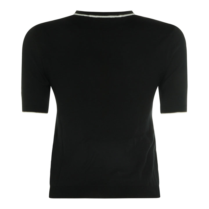 Valentino Sweaters - NERO/AVORIO | f48386151383635ba219db8ef00dda9b4d7f8702