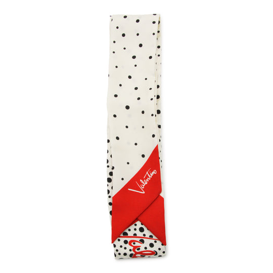 Scarfs Vaniglia-Nero-Rosso/Vaniglia