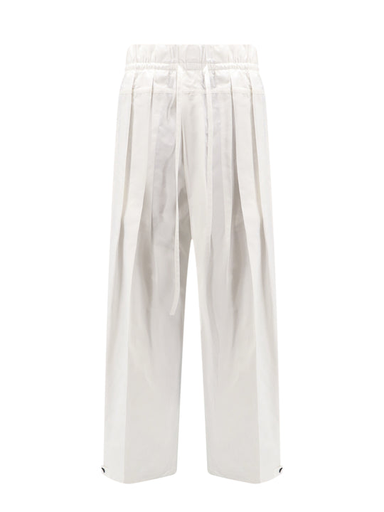 Wide Leg Organic Cotton Trouser