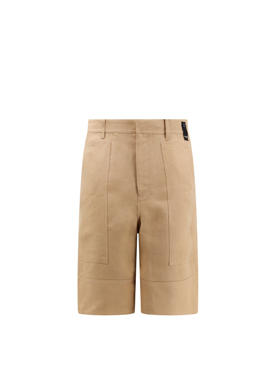 Paper Canvas Bermuda Shorts