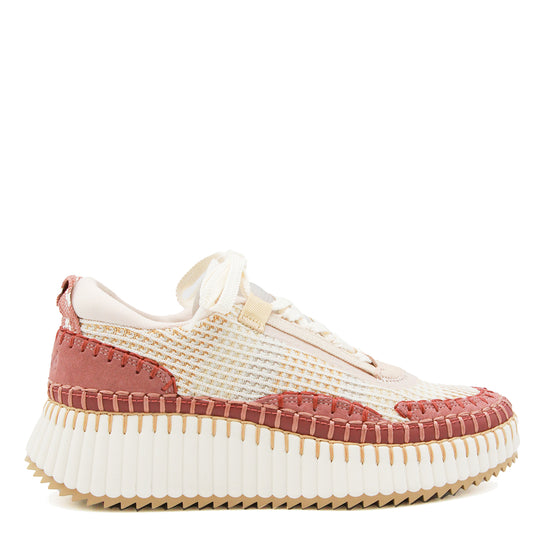 Sneakers Straw Beige
