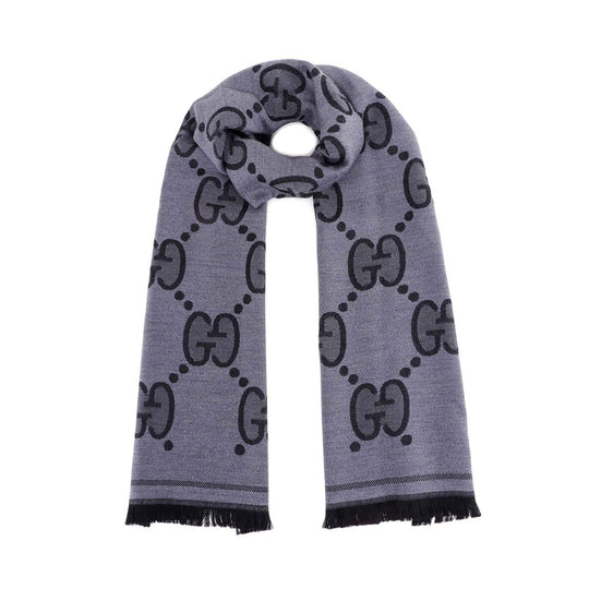 Gg Jumbp Wool Scarf