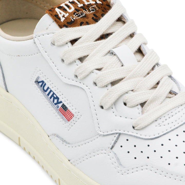 Autry Sneakers - LEA/SUECOLLEG WHT/LEO | e78afa13fc9ba70aaeea221936ac1a99f5901a93