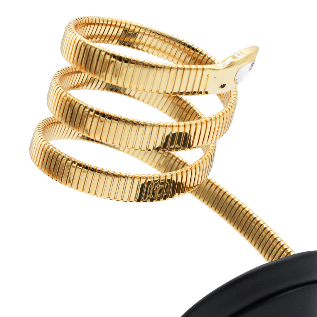 René Caovilla Sandals - BLACK/GOLD | d4ab69e631e2863c6fbb6c9a28e4ef985ae35f31
