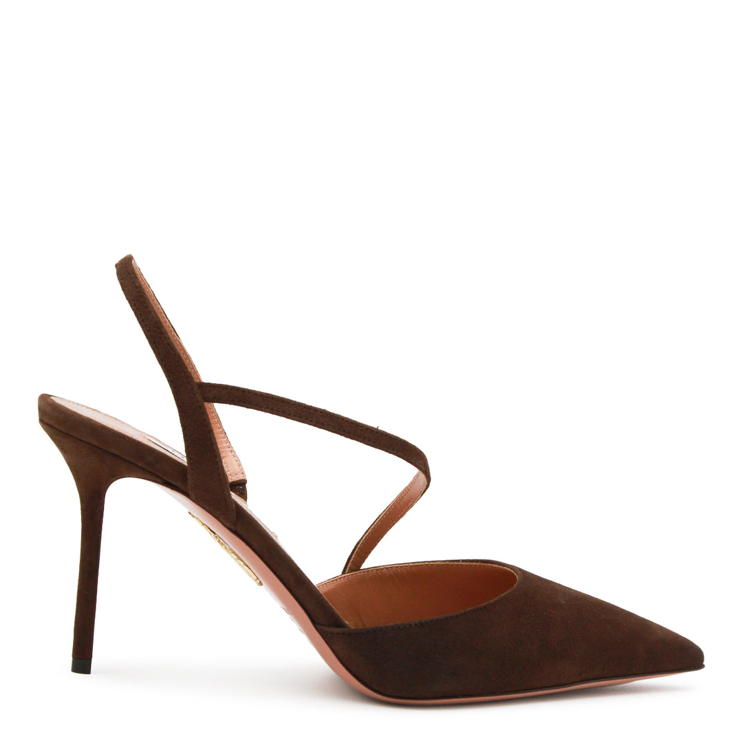 Aquazzura With Heel - ESPRESSO | 6ec27fdf8466d01f9cde92c210c87963e44ebd53