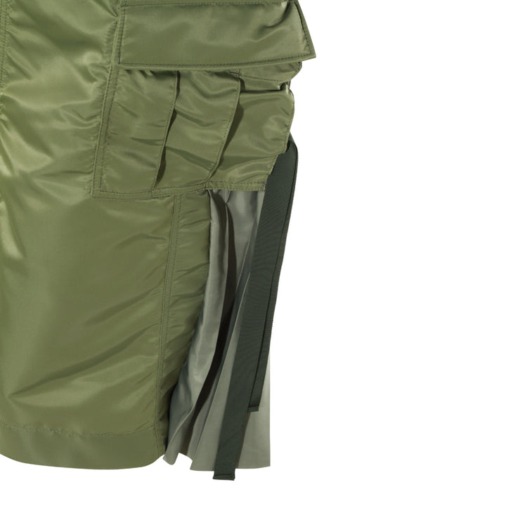 Sacai Skirts - KHAKI | 2289f9c093c928a5440cef77ebb6af17c0017e54