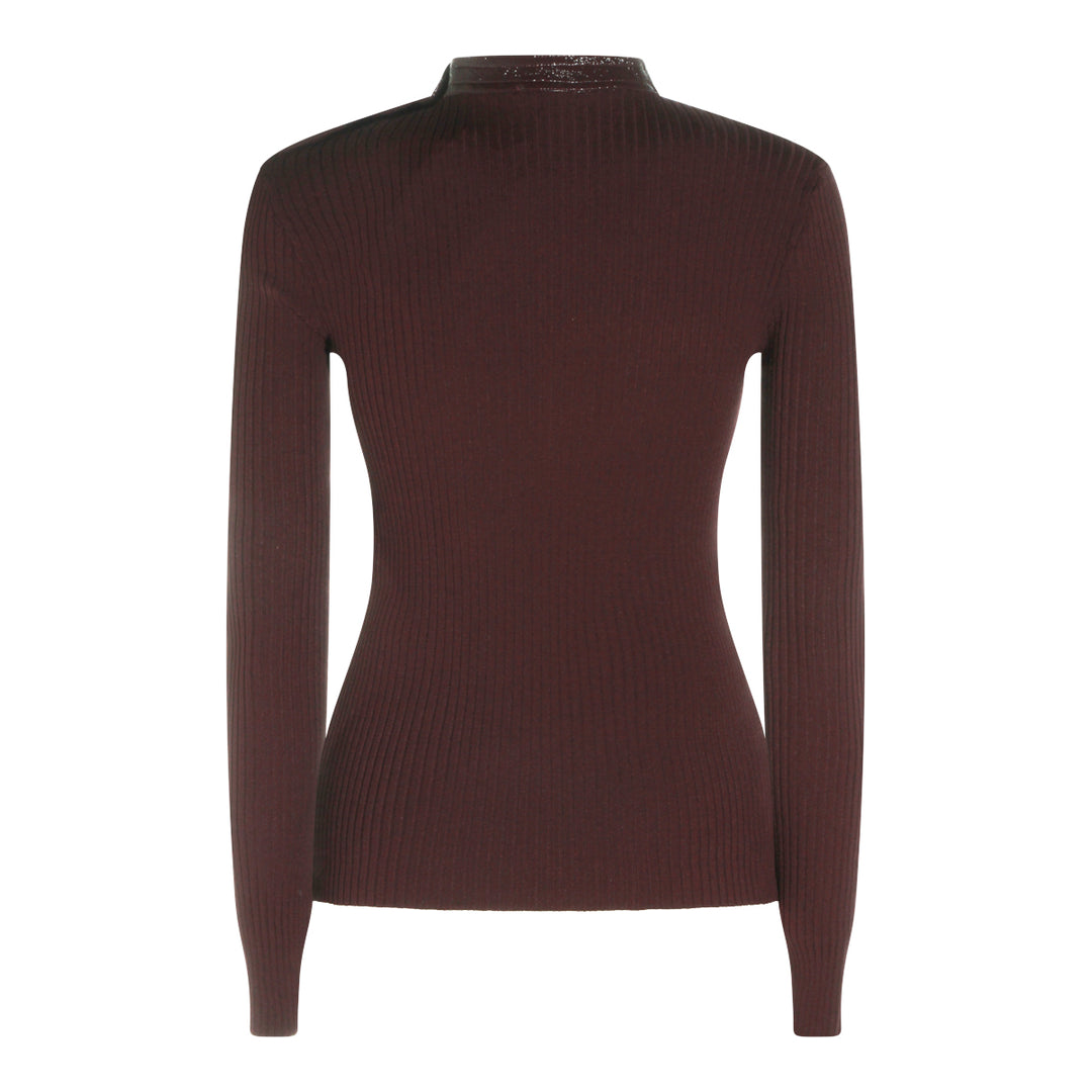 Courreges Sweaters - BURGUNDY | 4a3d3ac50e57a583dd027a31c03fd8cf794735cb