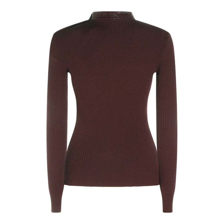Courreges Sweaters - BURGUNDY | 4a3d3ac50e57a583dd027a31c03fd8cf794735cb