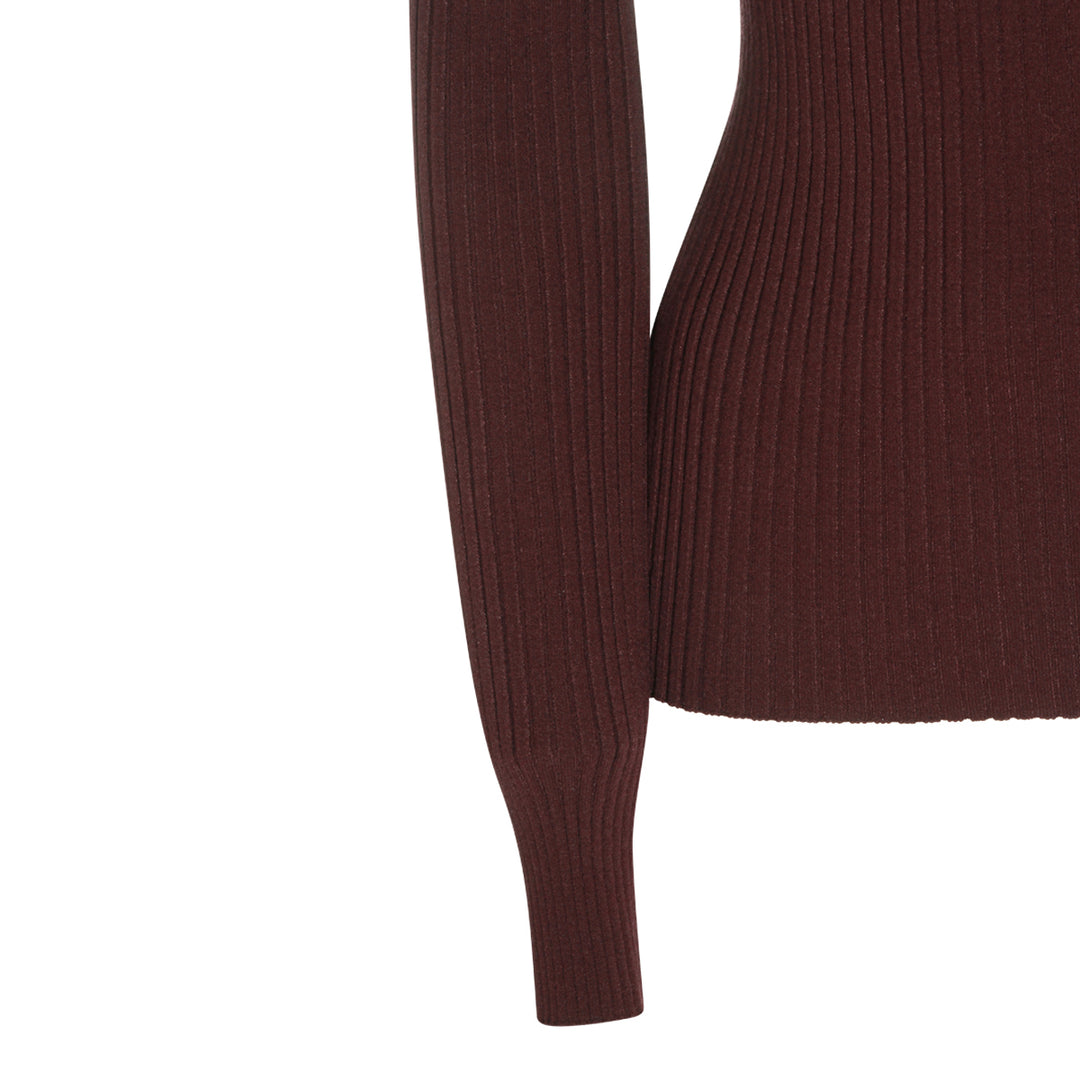 Courreges Sweaters - BURGUNDY | 736613715d760daf166e4f31031401309e417652