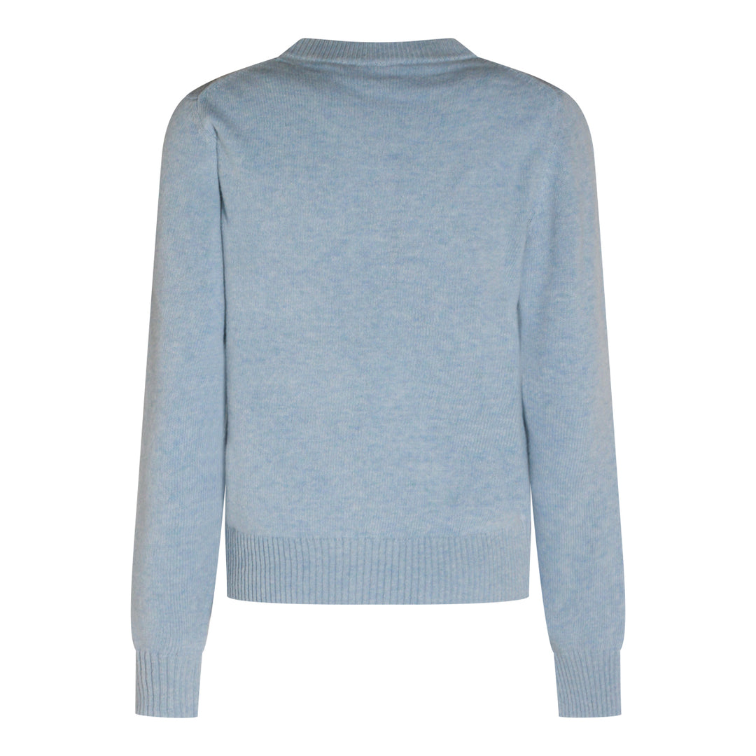 Ganni Sweaters - SOFT CHAMBRAY | deeb51a0d4b64e311933417d082433aa224d7990