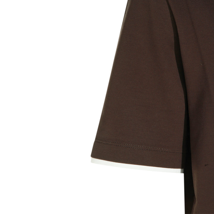 Brunello Cucinelli T-shirts and Polos - BROWN | 003b54c7326dcdaa387fc3471a0ca9a8a96e611f