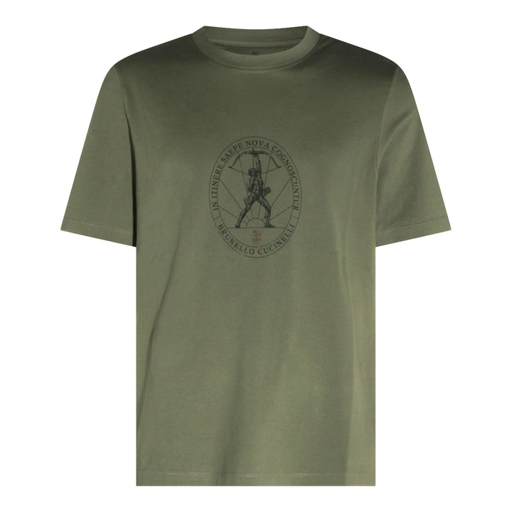 Brunello Cucinelli T-shirts and Polos - ARMY | 6192822ceb3aaf0497f5d08011566ef969a8e29e