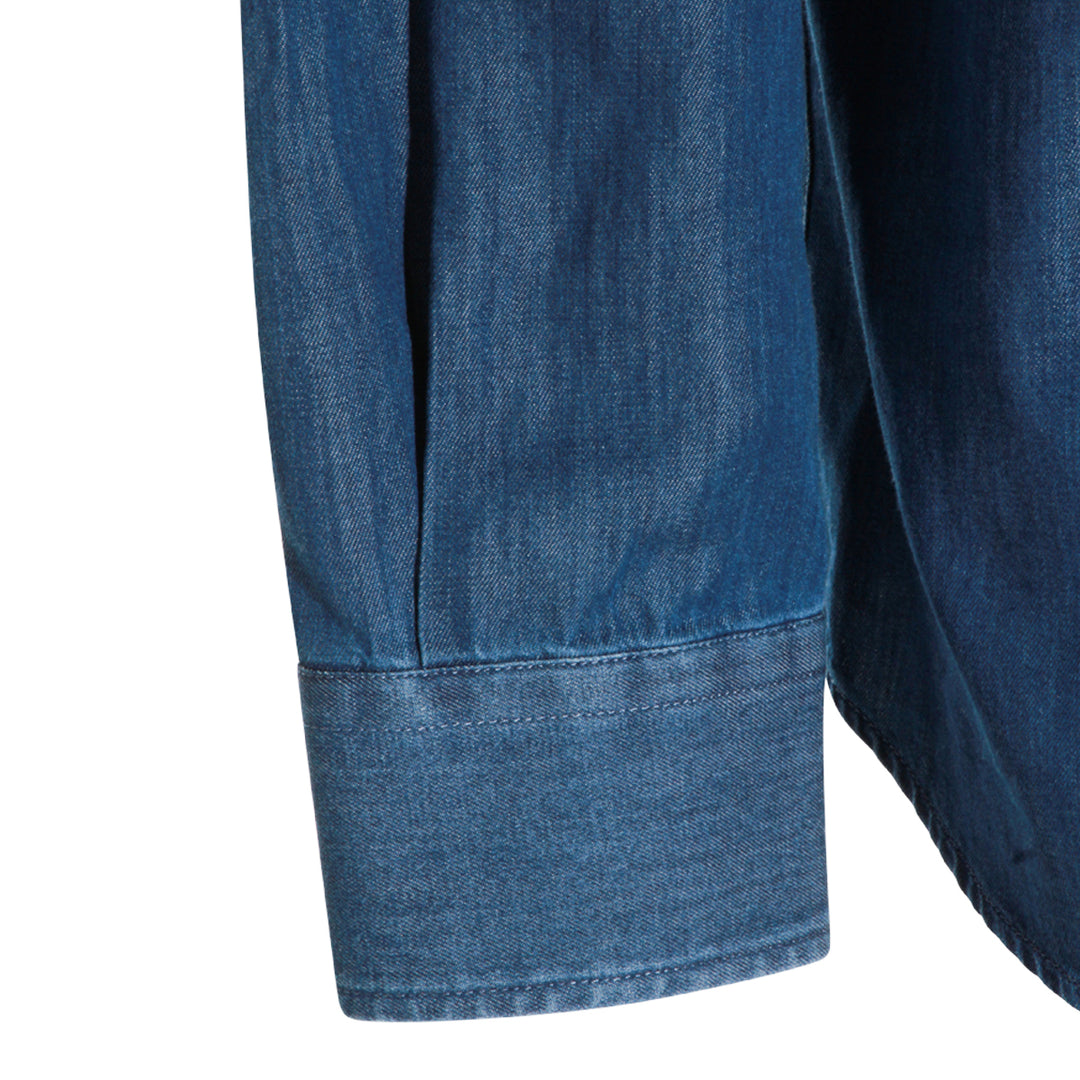 Brunello Cucinelli Shirts - INDIGO | 45d3537a9767fd239de3143d387398e0e42b84e9