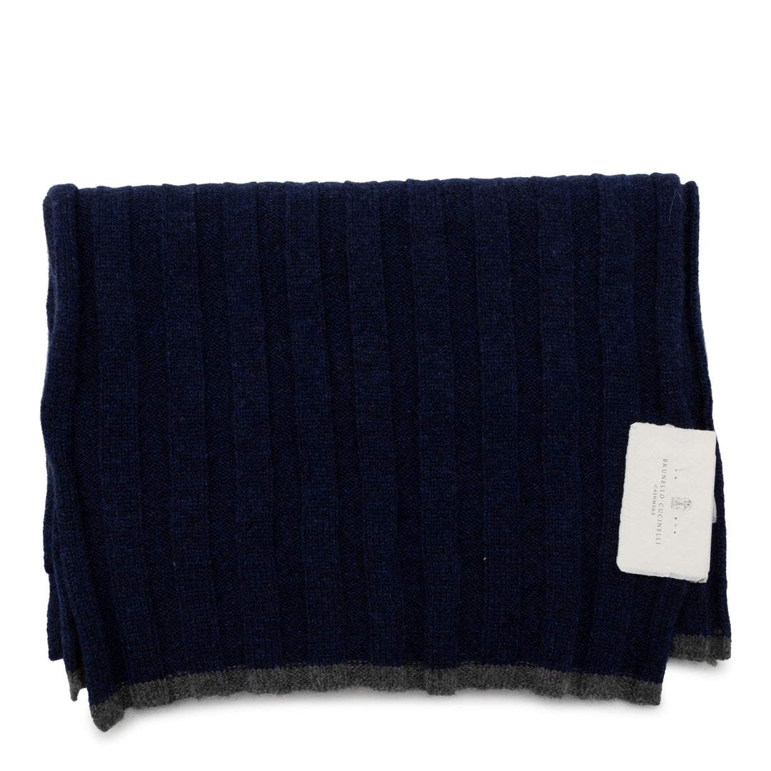 Brunello Cucinelli Scarfs - NAVY | 028bdfbe0afe01419e19084e68b11137159cd5a0