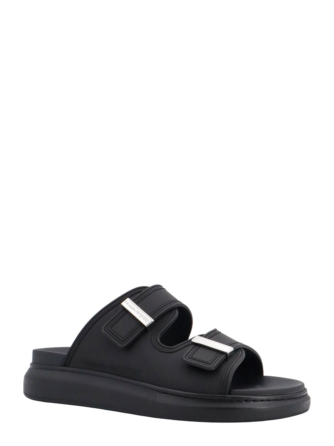 Alexander Mcqueen Sandals - Blacks and greys | bbcdad262f571cd3e98ed54589b39563ec18c26d