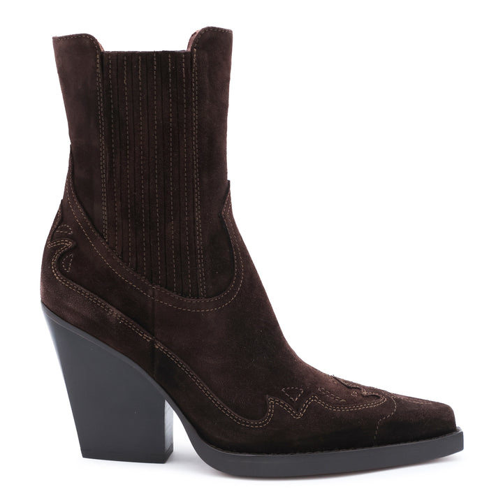 Paris Texas Boots - CHOCOLATE | b1fa080b7a5cfbf4201e58242e383c8ec92f56ba