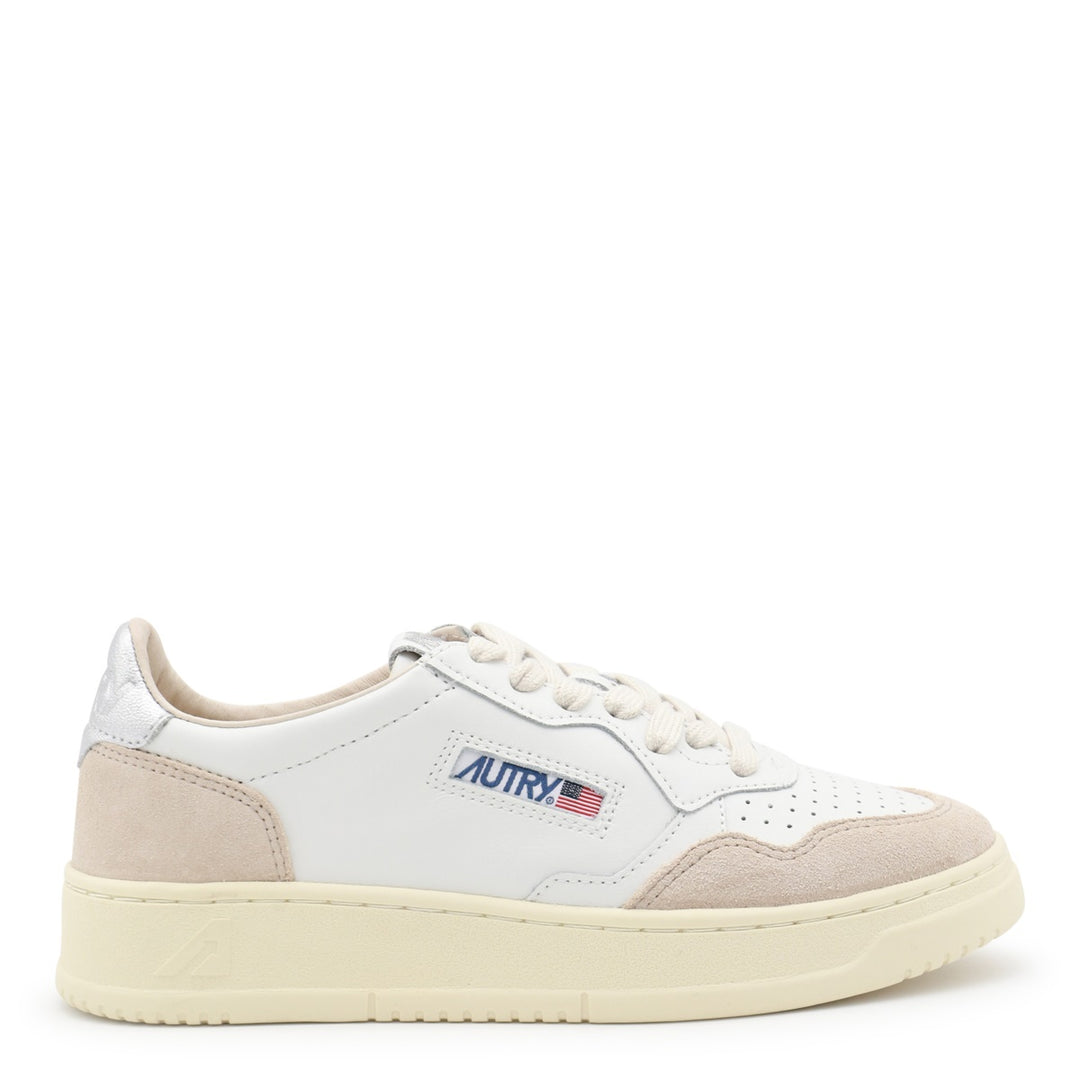 Autry Sneakers - LEAT/SUEDE WHITE/SILVER | 38a8399fec5c30a794c3b863afe6cc0abc68e156