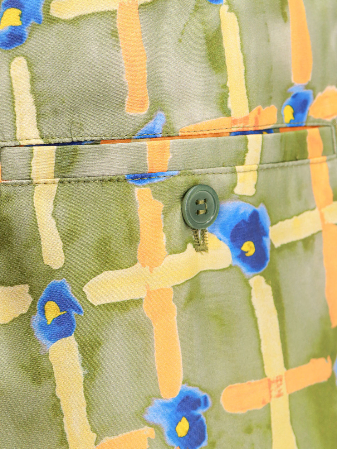 Marni Shorts - Blue and green | 874bc9bee59c3f6ae44abd33211c8b4b80f3cdb9