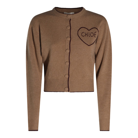 Sweaters Bleached Brown