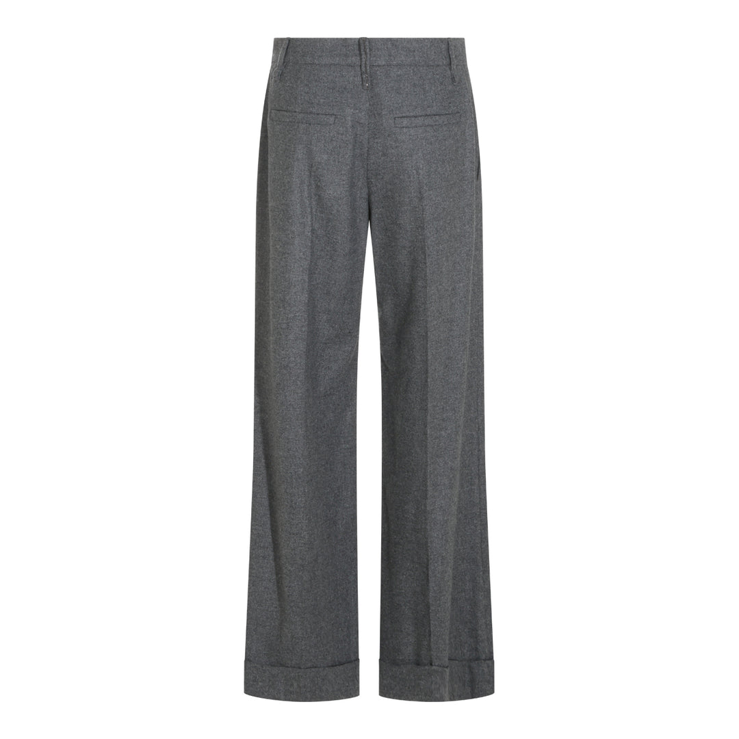 Brunello Cucinelli Trousers - GRIGIO MEDIO | 24c57b6dc6fce2703b2918a23942a145b91c9e65