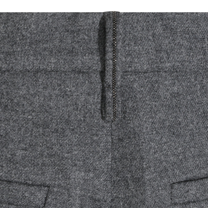Brunello Cucinelli Trousers - GRIGIO MEDIO | f45e92ab95194f35473cbc2bc692e0291ba95e92