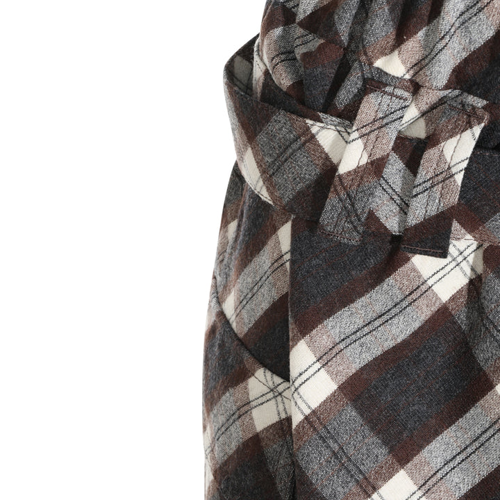 Brunello Cucinelli Skirts - GRIGIO/BROWN/PANAMA | e11ea1446e0ce9328ca58233f0fe7ca2032a0d8b