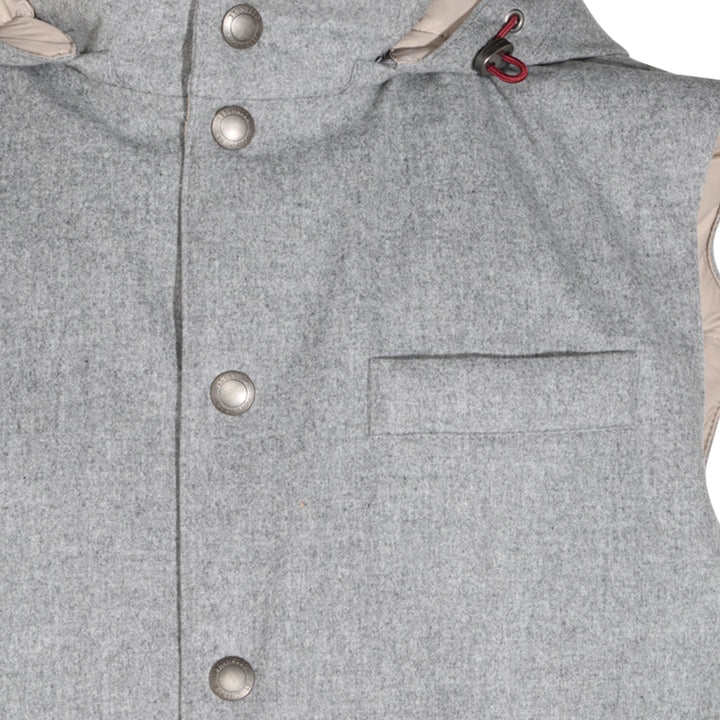 Brunello Cucinelli Coats - GREY | 9bbc3453b559dcadf76b3eabc7e88ede0be6f873