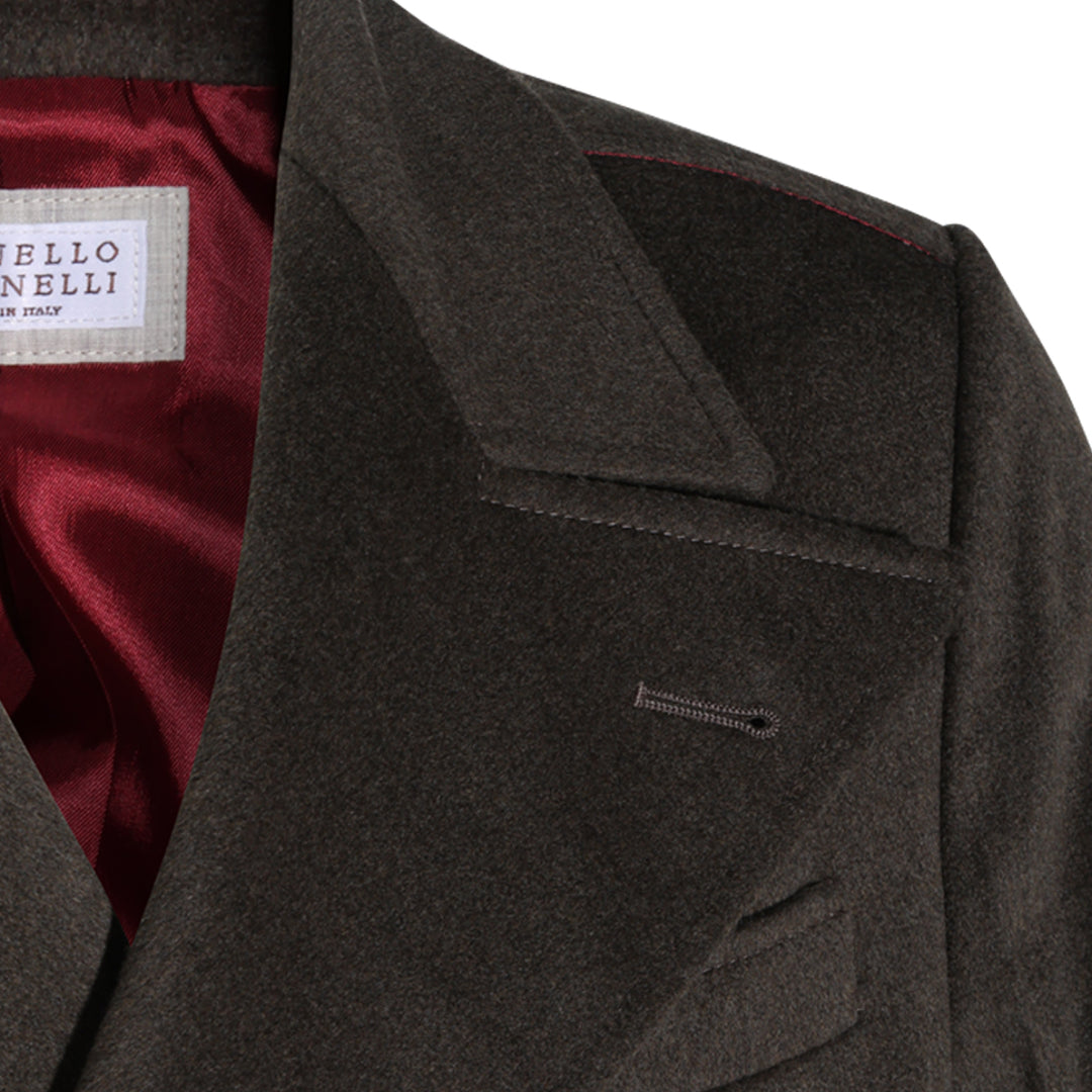 Brunello Cucinelli Coats - MUD | 911db3fc1fa00560946c33301fa9ca0d4bff97b6