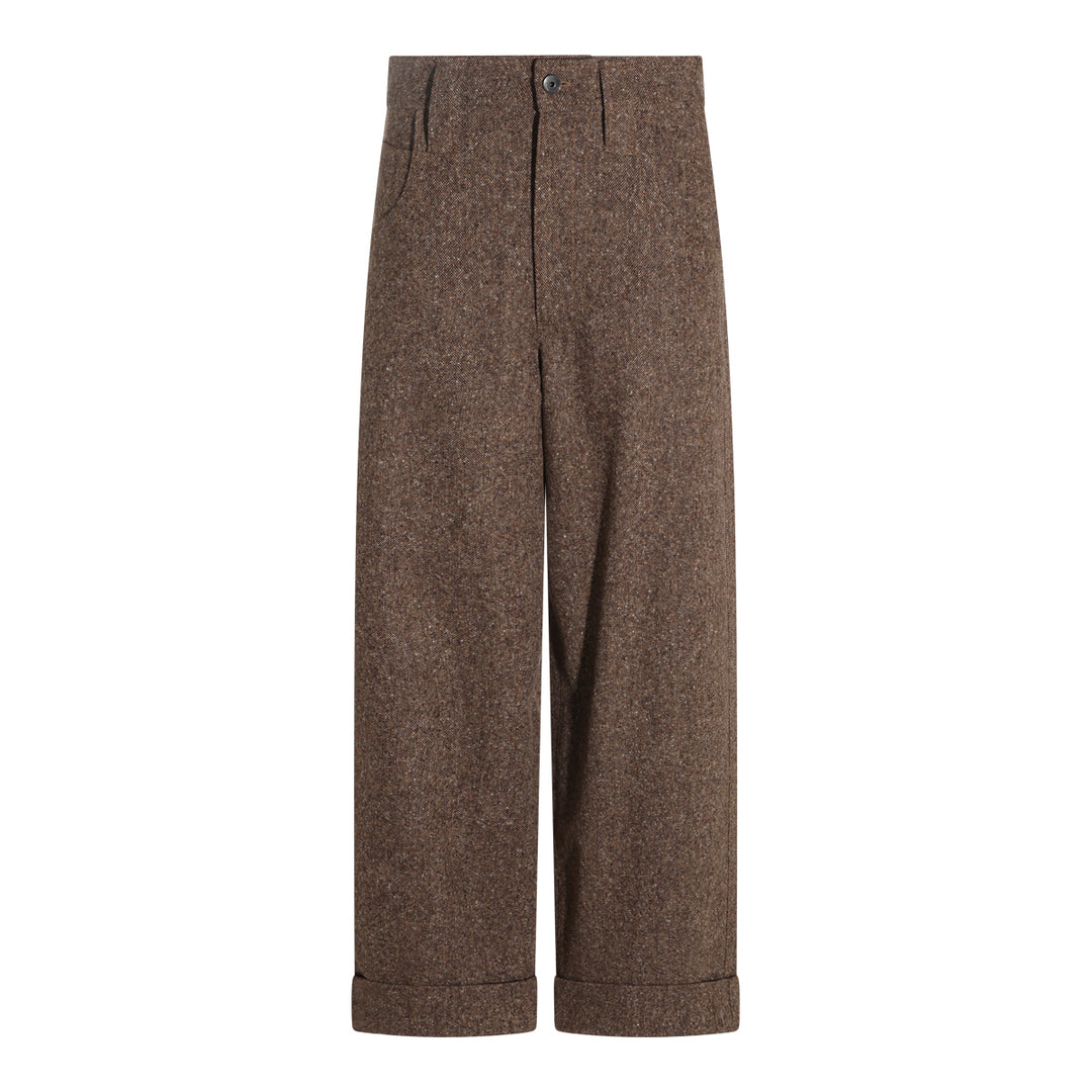 Brunello Cucinelli Trousers - MORO | e8a5528d46529eec20697831f72881ff9855b2f2