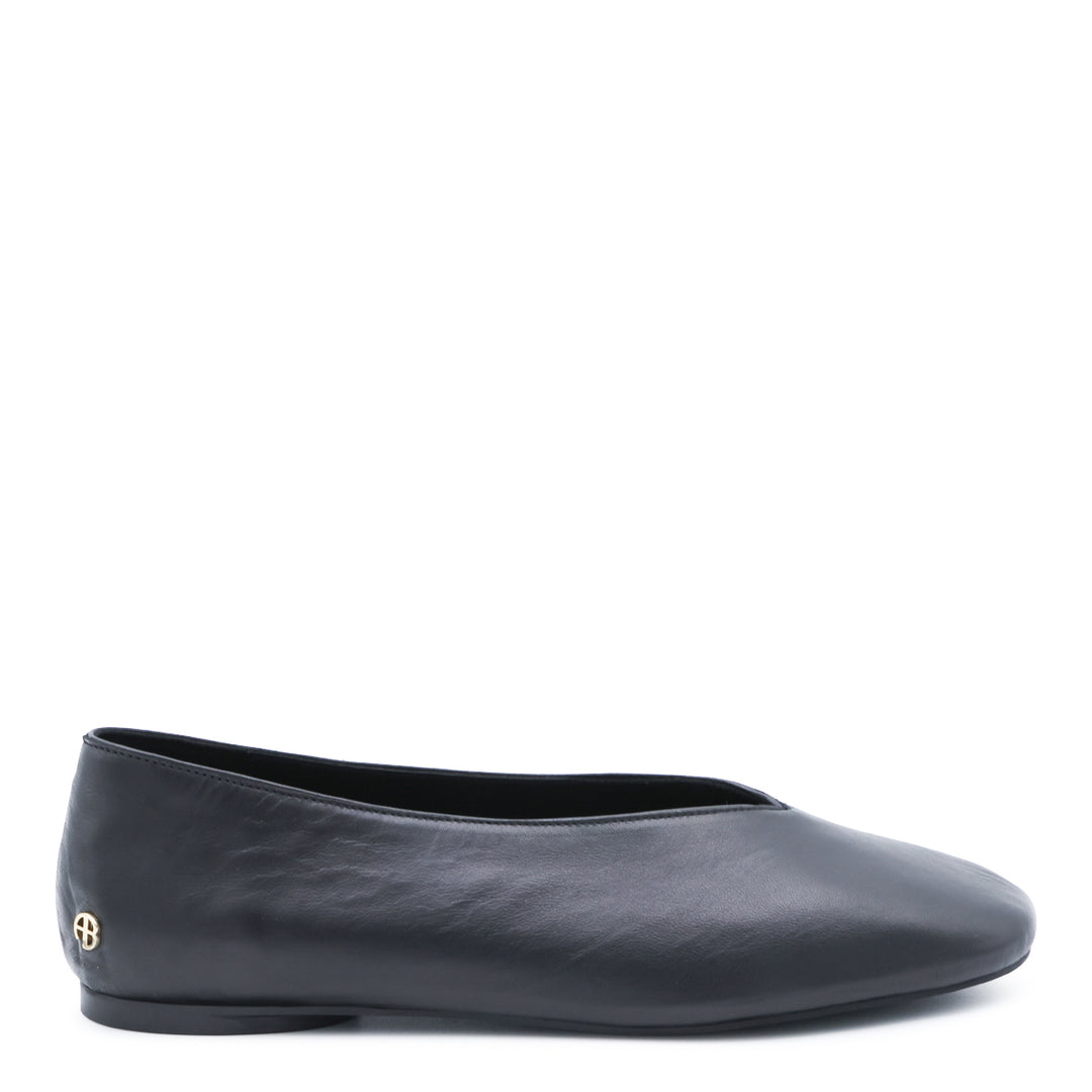Anine Bing Flat shoes - BLACK | 0304f0c624a2d1e311bfffefab0f4d02e572a9e3