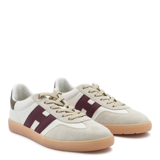 Sneakers Bianco/Bordeaux/Khaki