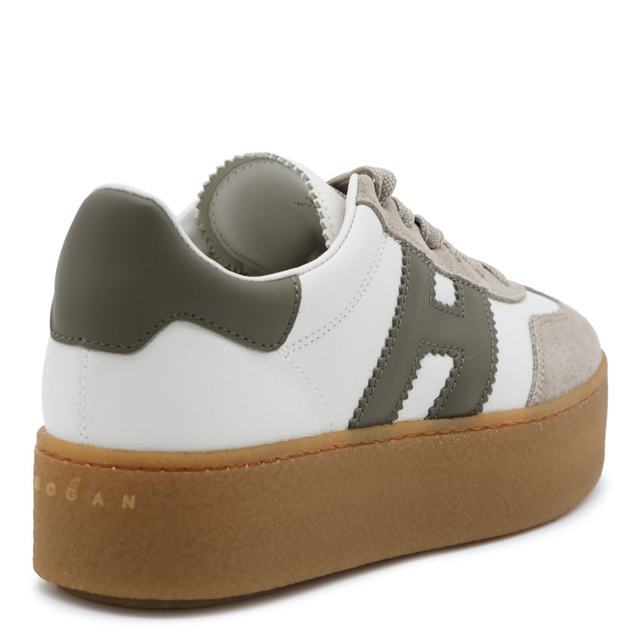 Hogan Sneakers - BIANCO/KHAKI | a64763419da49bb6c3cd1925a3c669c7d10260c6