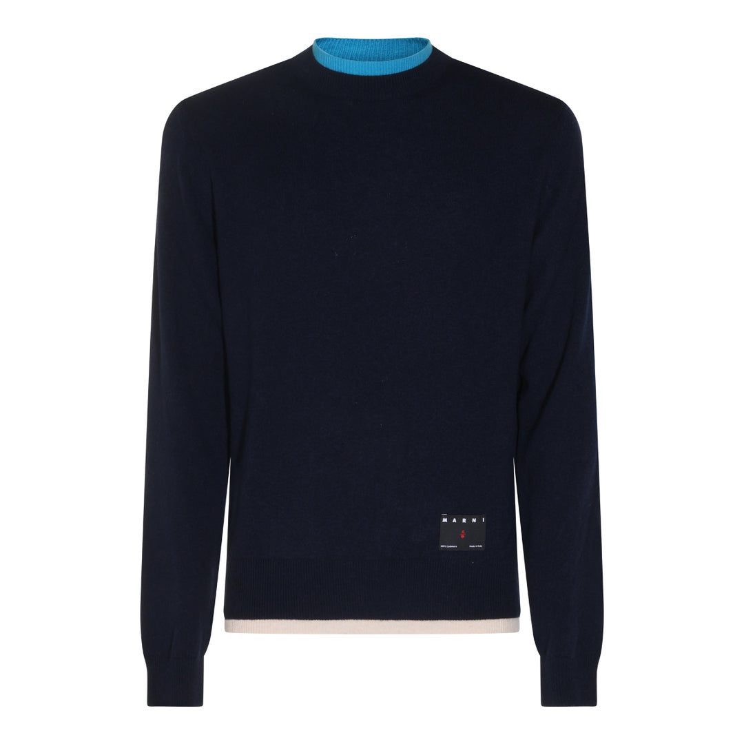 Marni Sweaters - MULTI BLUE | cd0b3406133224856eaf57c5b63fcc314b4a1017