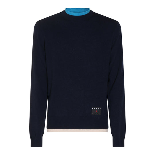 Sweaters Multi Blue