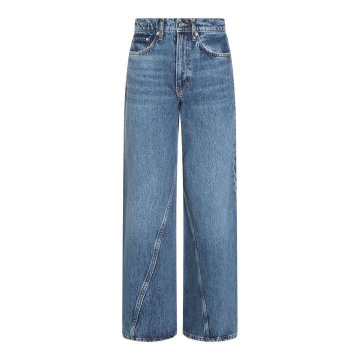Anine Bing Jeans - WASHED BLUE | 0dcc54cd7934c7fd633859c748ed1836d503635b