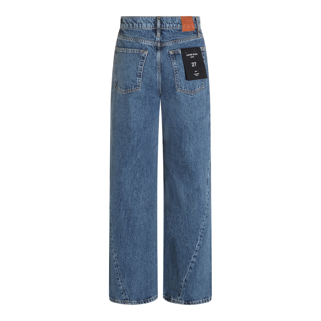Anine Bing Jeans - WASHED BLUE | f5318b2d88c4480d8a5f8b8f58ee06f2fc5e00df