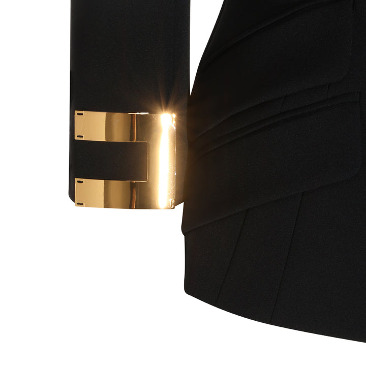 Elisabetta Franchi Jackets - NERO | e2bc334b0ae83b45df1e3105b9e1cad0d0bb13f5
