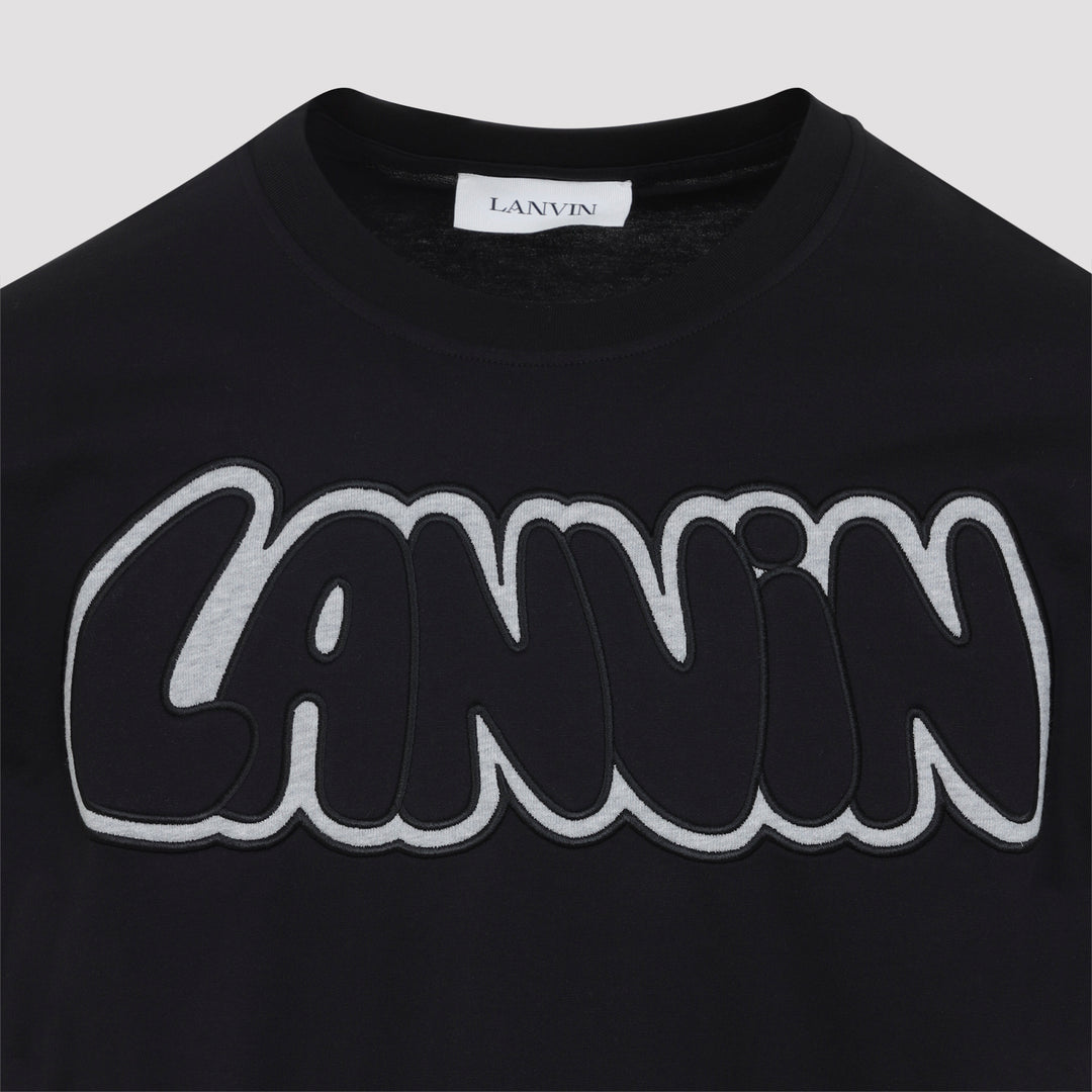 Lanvin T-shirts - Black | 5518e855499cac146f9644f8c57f4d101a8bcb74