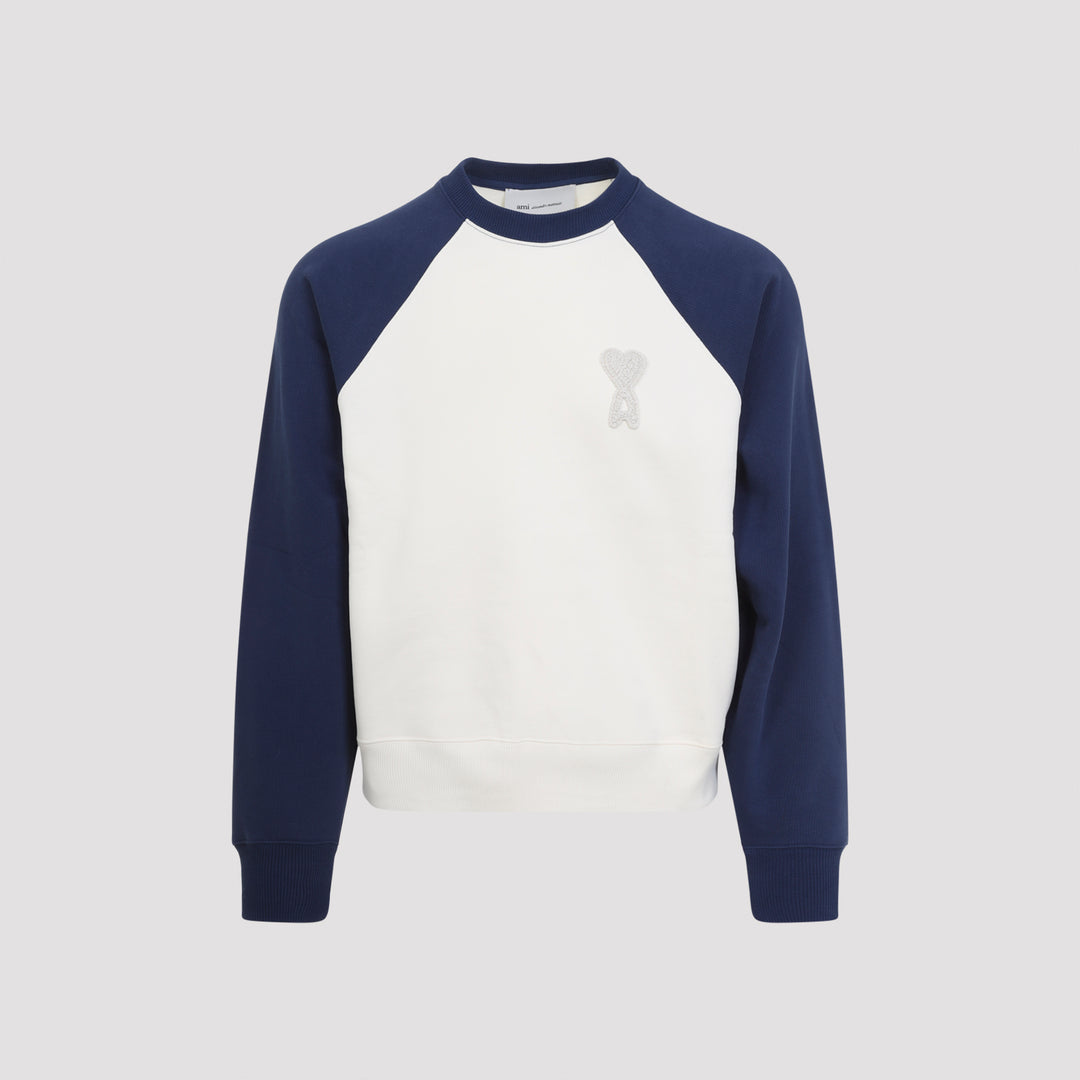 Ami Paris Sweatshirts - White | bee8d02b77e77efe5f7b72edaff869587ff88d70
