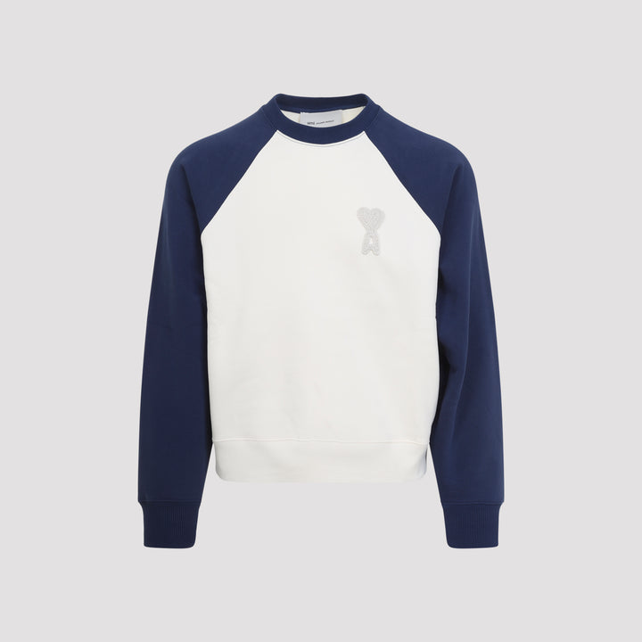 Ami Paris Sweatshirts - White | bee8d02b77e77efe5f7b72edaff869587ff88d70