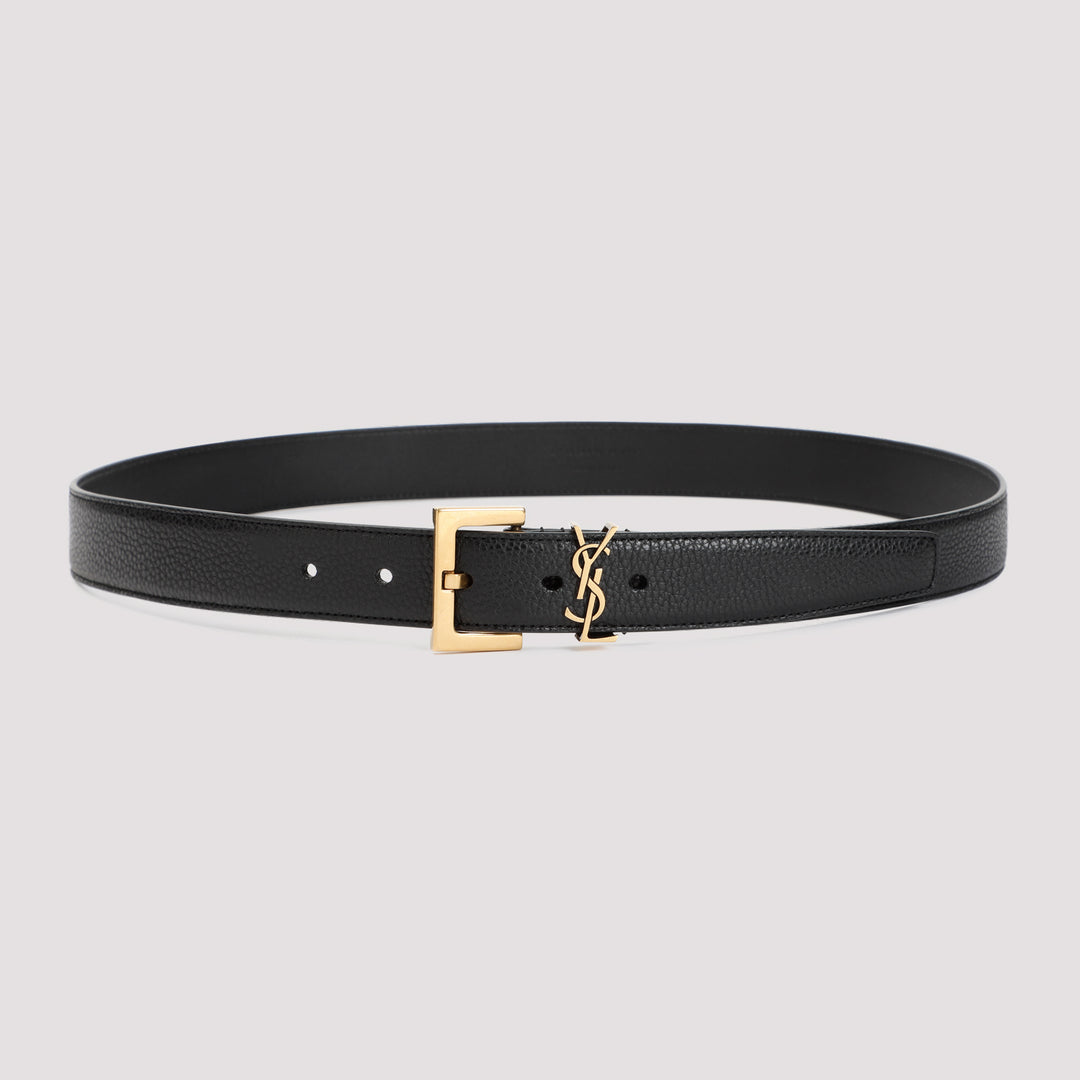 Saint Laurent Belts - Black | ed800426d7763ef4536310ad333bfacbe89704a1