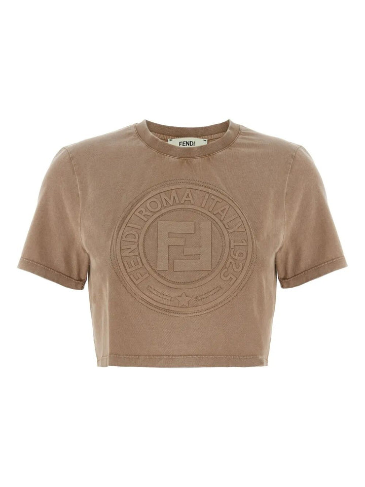 Fendi T-shirts - Brown | 8c5acce2de91093095eda129f88459d286e92024