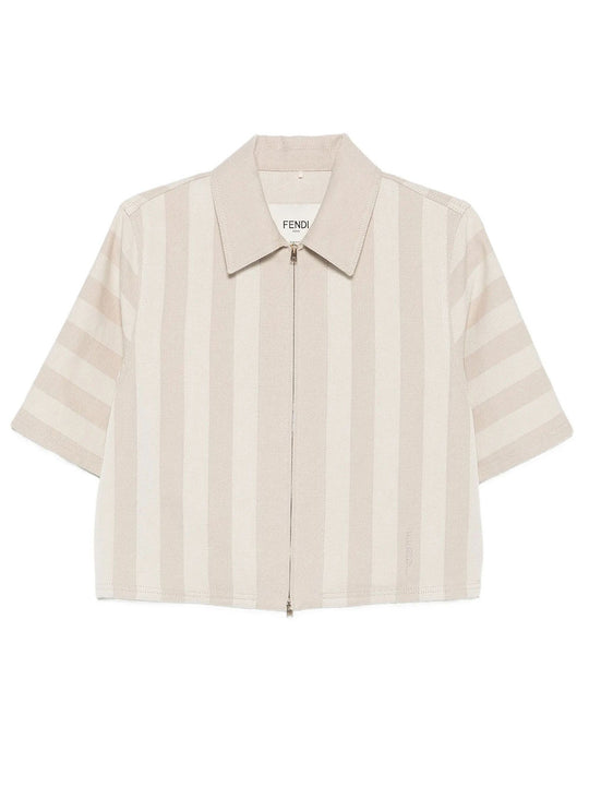 Pequin Drill Cropped Jacket