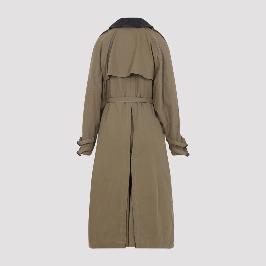 Carven Trench & raincoat - Brown | e528c9e3727a9a8ba2d9c99fb927bb3b9969c650