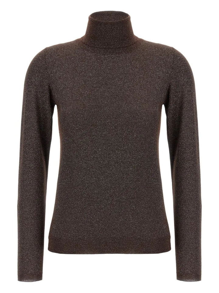Brunello Cucinelli Turtle neck - Brown | b03522ec20b85ba94d57b4f60f8955d9231c125a